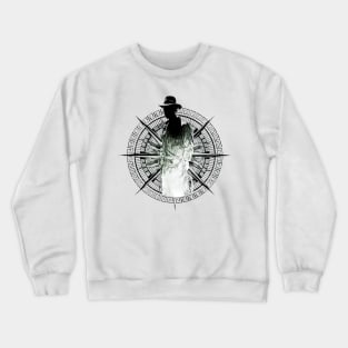 The Man in the Hat - Compass II Crewneck Sweatshirt